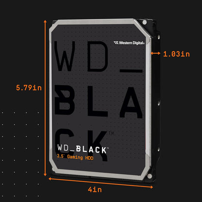 Hdd Desk Black 4Tb 3.5 Sata 6Gbs 256Mb