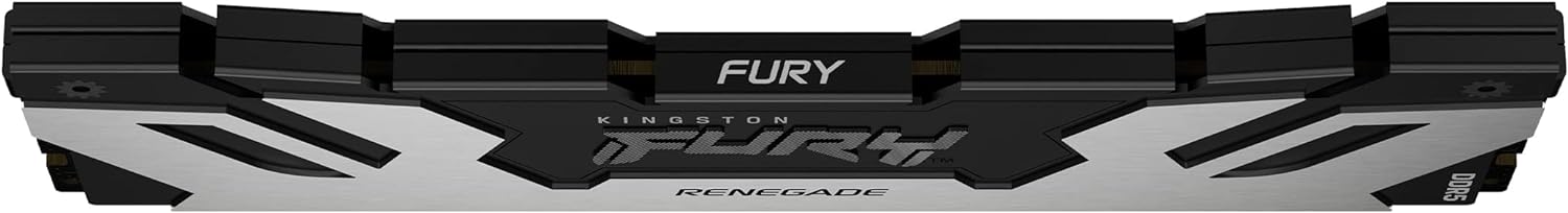 Kingston Fury Renegade DDR5 Silver/Black XMP 48GB 6000MT/s CL32 DIMM Desktop Gaming Memory - KF560C32RS-48 Silver/Black 48GB Single Module 6000MT/s 24Gbit