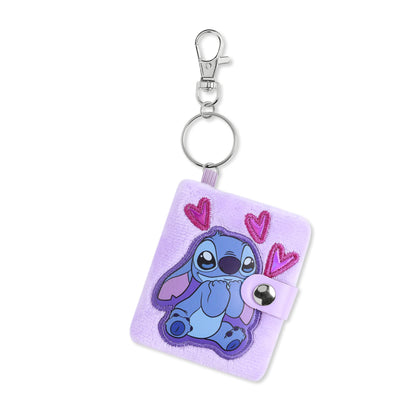Pink Stitch Mini Note Pad Key Chain