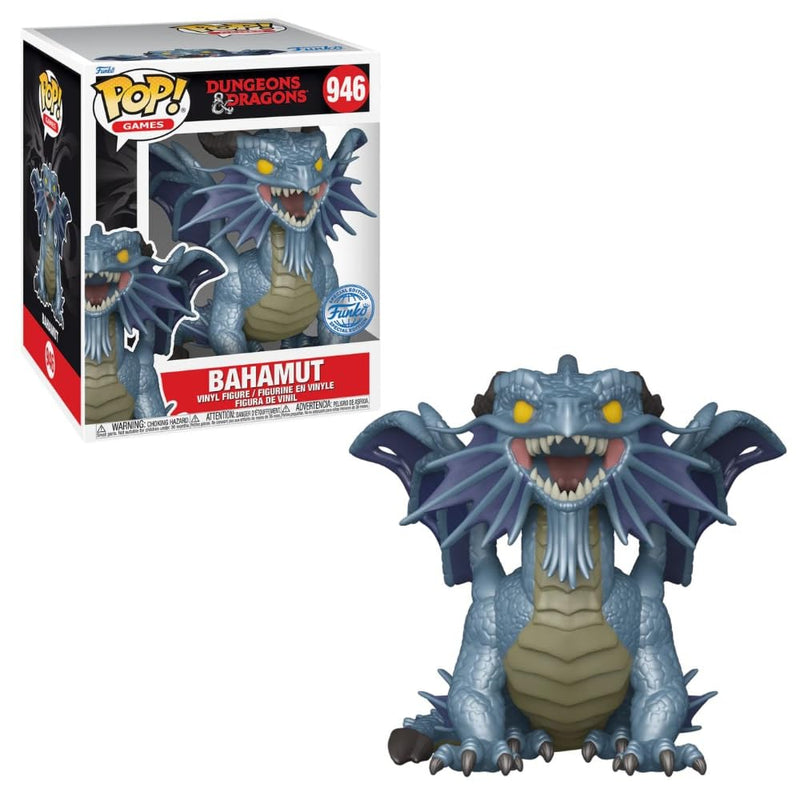 Funko POP! Dungeons and Dragons Bahamut 4.85-in Vinyl Figure GameStop Exclusive, 71759
