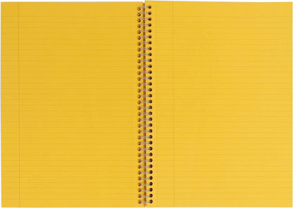 Pukka Pad, Irlen Jotta Pad A4 Notebook 3-Pack – Wire Bound Notepad 200 Pages of 80GSM Coloured FSC Certified Lined Paper – Designed for Visual Perception Difficulties – 29.7 x 23cm