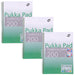 Pukka Pad, Irlen Jotta Pad A4 Notebook 3-Pack – Wire Bound Notepad 200 Pages of 80GSM Coloured FSC Certified Lined Paper – Designed for Visual Perception Difficulties – 29.7 x 23cm