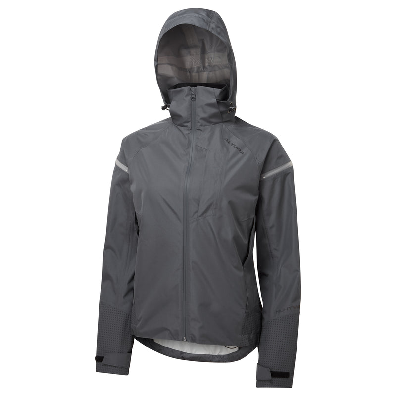 Altura Nightvision Electron Women's Waterproof Cycling Jacket 2021 Navy 18