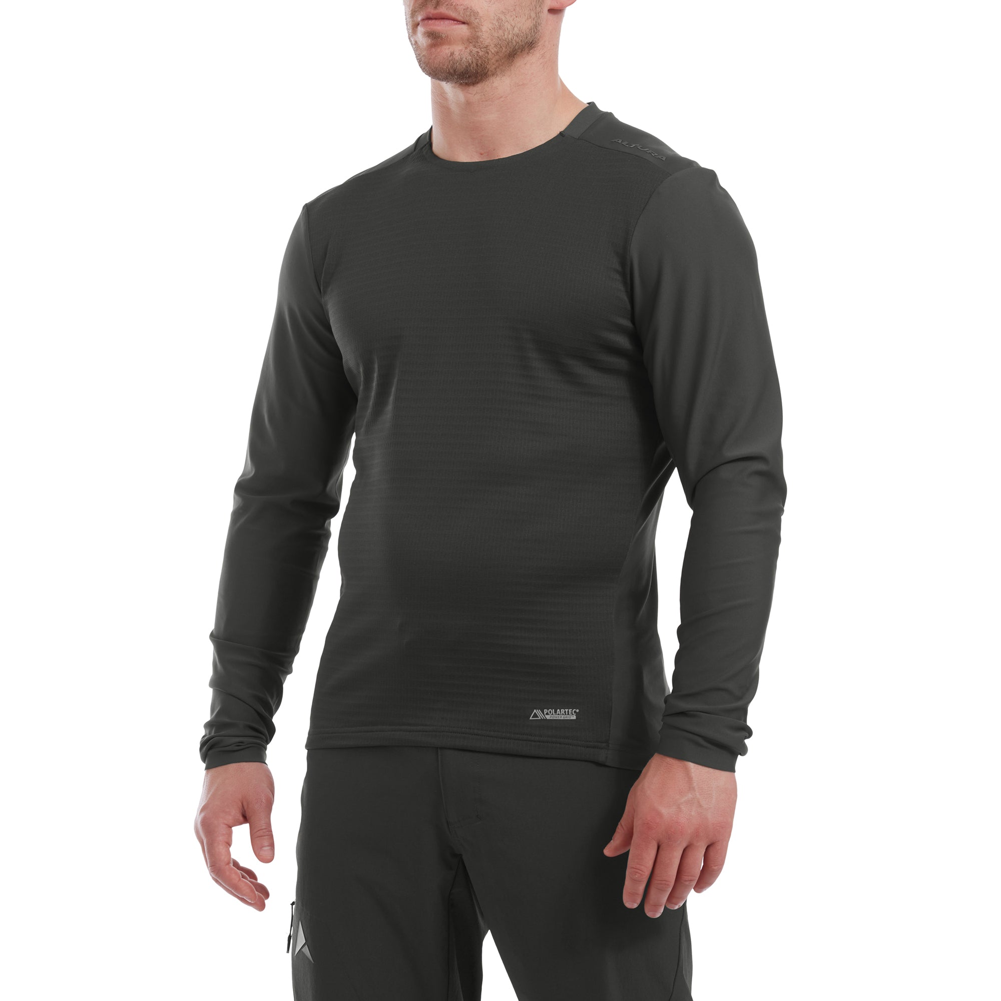 Altura Esker Men's Polartec™ Long Sleeve Trail Jersey 2021 Carbon 2XL