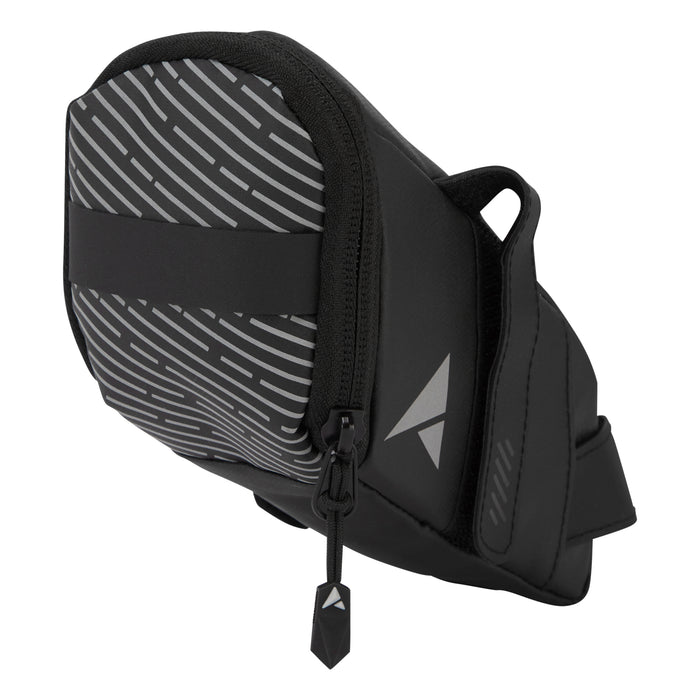 Altura Unisex Nightvision Reflective Saddle Bag - Black - Medium 0.6 Litre