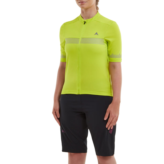 Altura Nightvision Women's Short Sleeve Cycling Jersey 2022 Lime 14