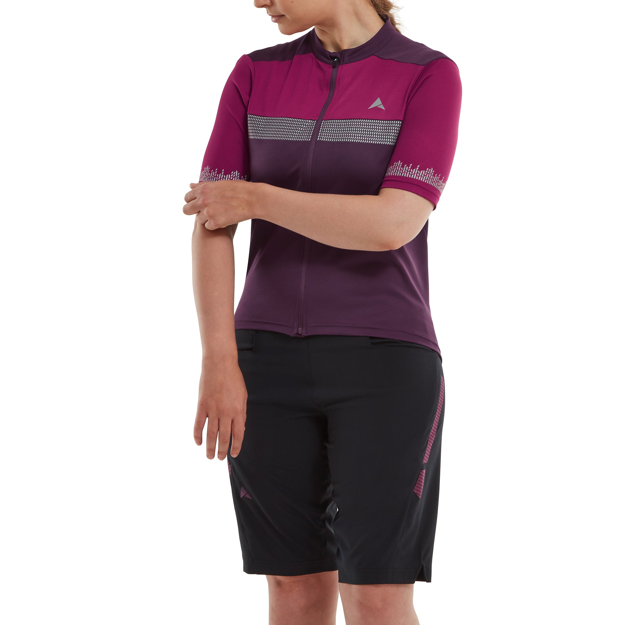 Altura Nightvision Women's Short Sleeve Cycling Jersey 2022 Purple 12