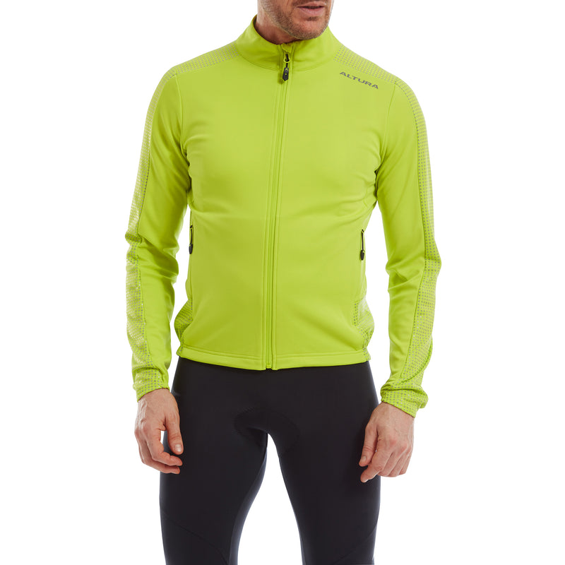 Altura Nightvision Men's Long Sleeve Jersey 2022 Lime S