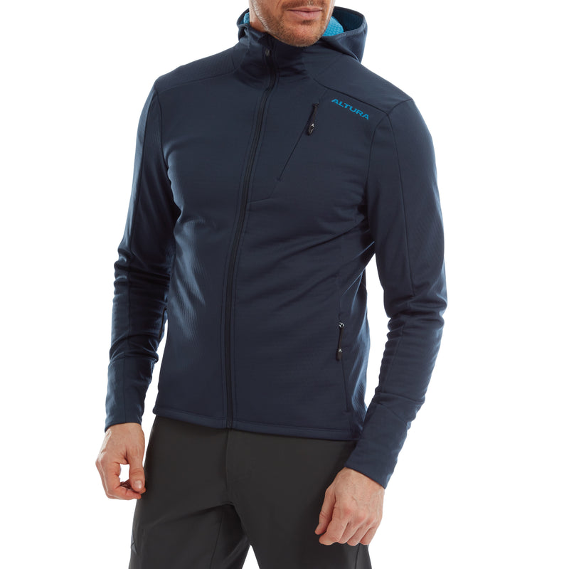 Altura Cave Men's Softshell Cycling Hoodie 2022 Navy/Blue S