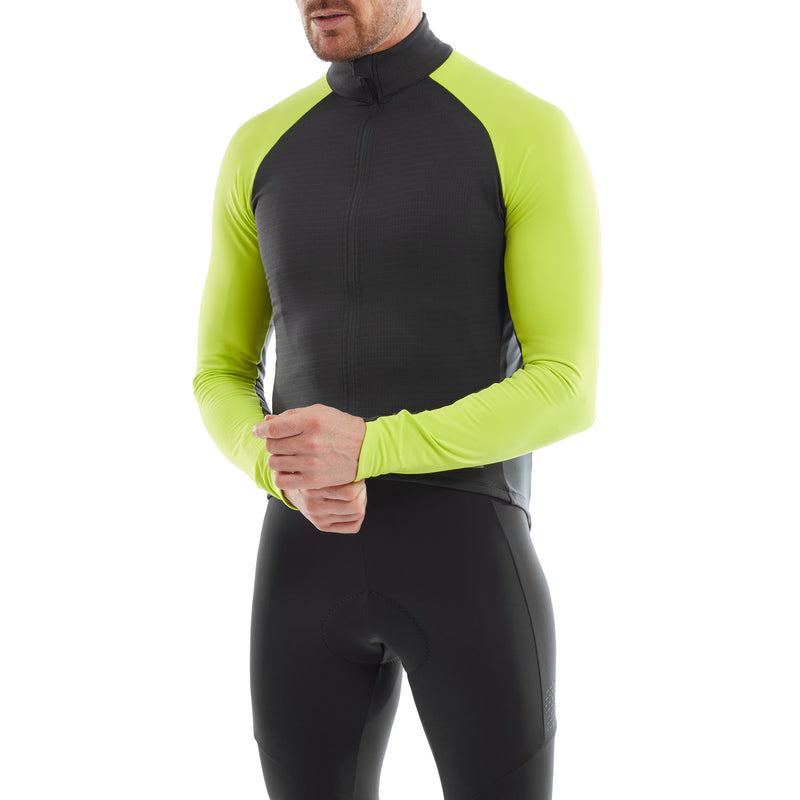 Altura Icon Men's Long Sleeve Jersey 2022 Lime/Carbon S