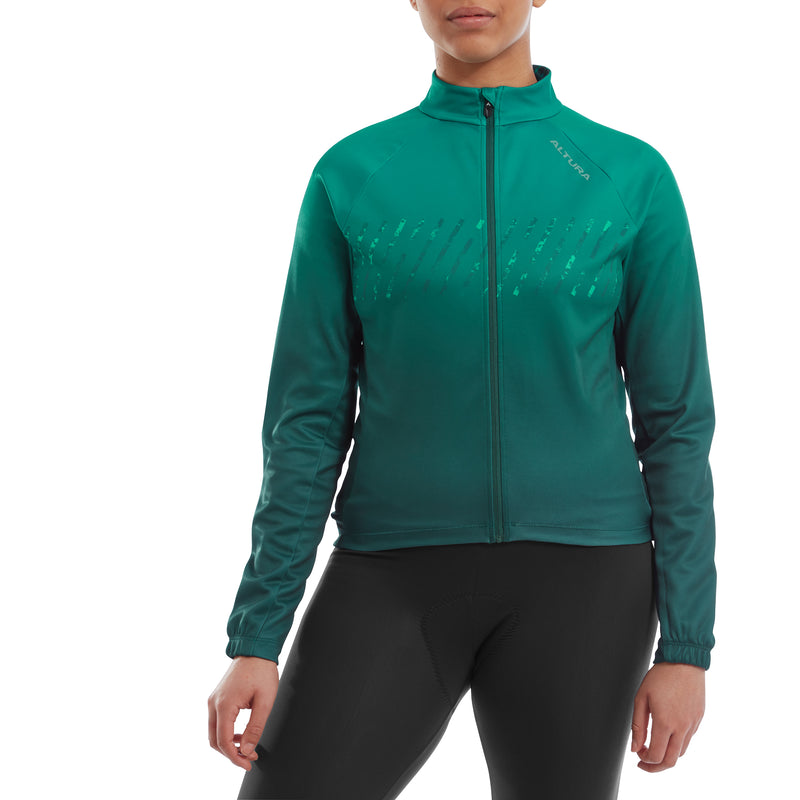 Altura Airstream Women's Long Sleeve Jersey 2022 Dark Green 10