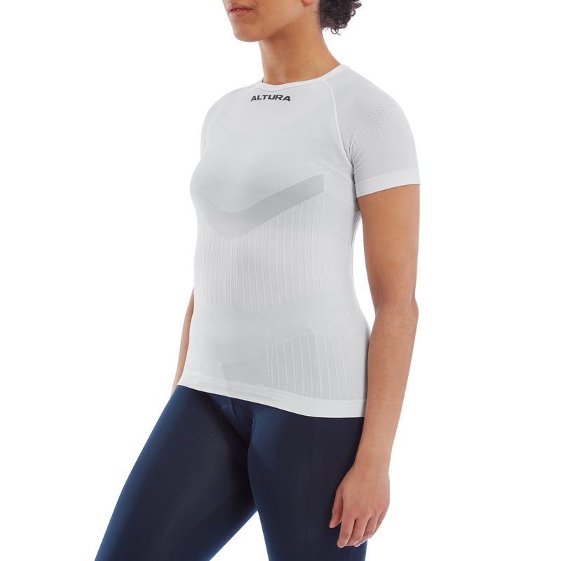 Altura Tempo Seamless Short Sleeve Baselayer 2022 White XL/2XL