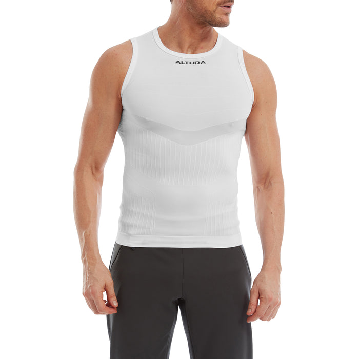 Altura Tempo Seamless Sleeveless Baselayer 2022 White XS/S