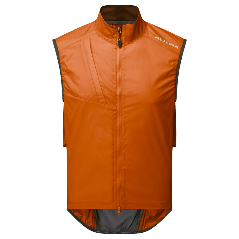 Altura Airstream Men's Windproof Gilet 2022 Burnt Orange M