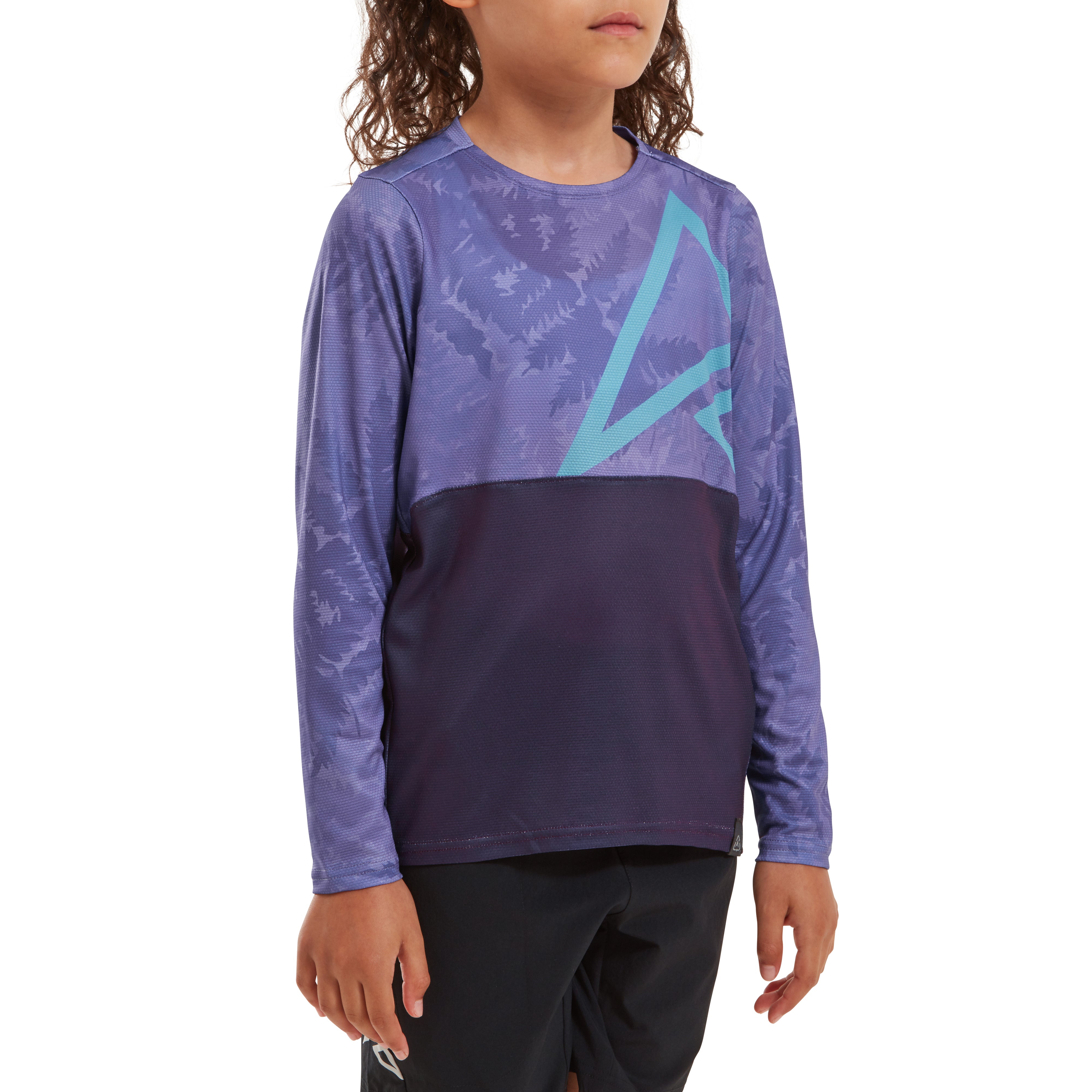 Altura Spark Light Weight Kids Long Sleeve Jersey 2023 Purple 7-8 Years