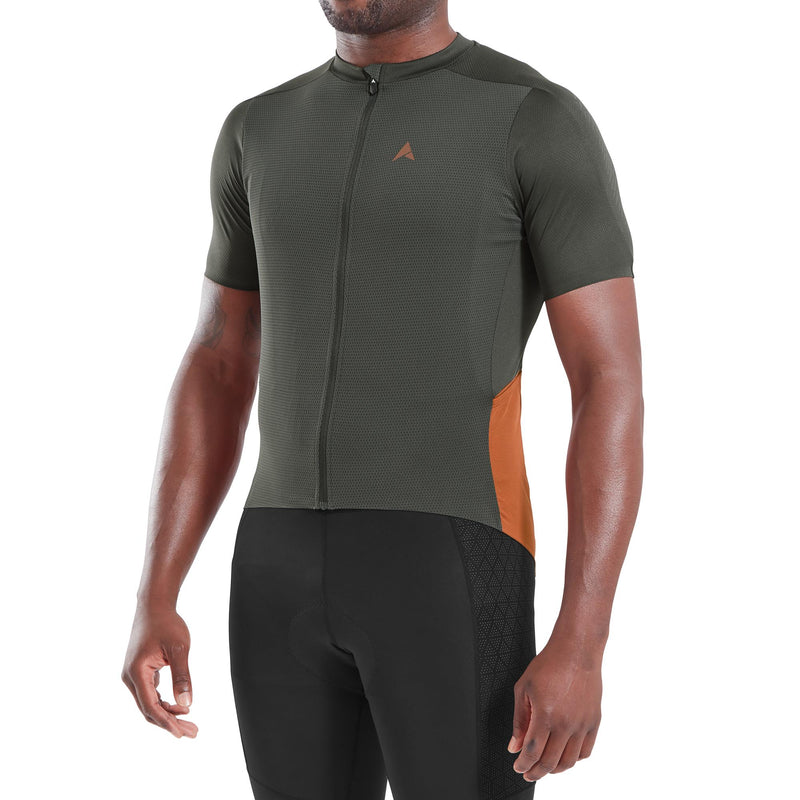 Altura Endurance Men's Short Sleeve Cycling Jersey Ss24 2024 Carbon/Rust XL