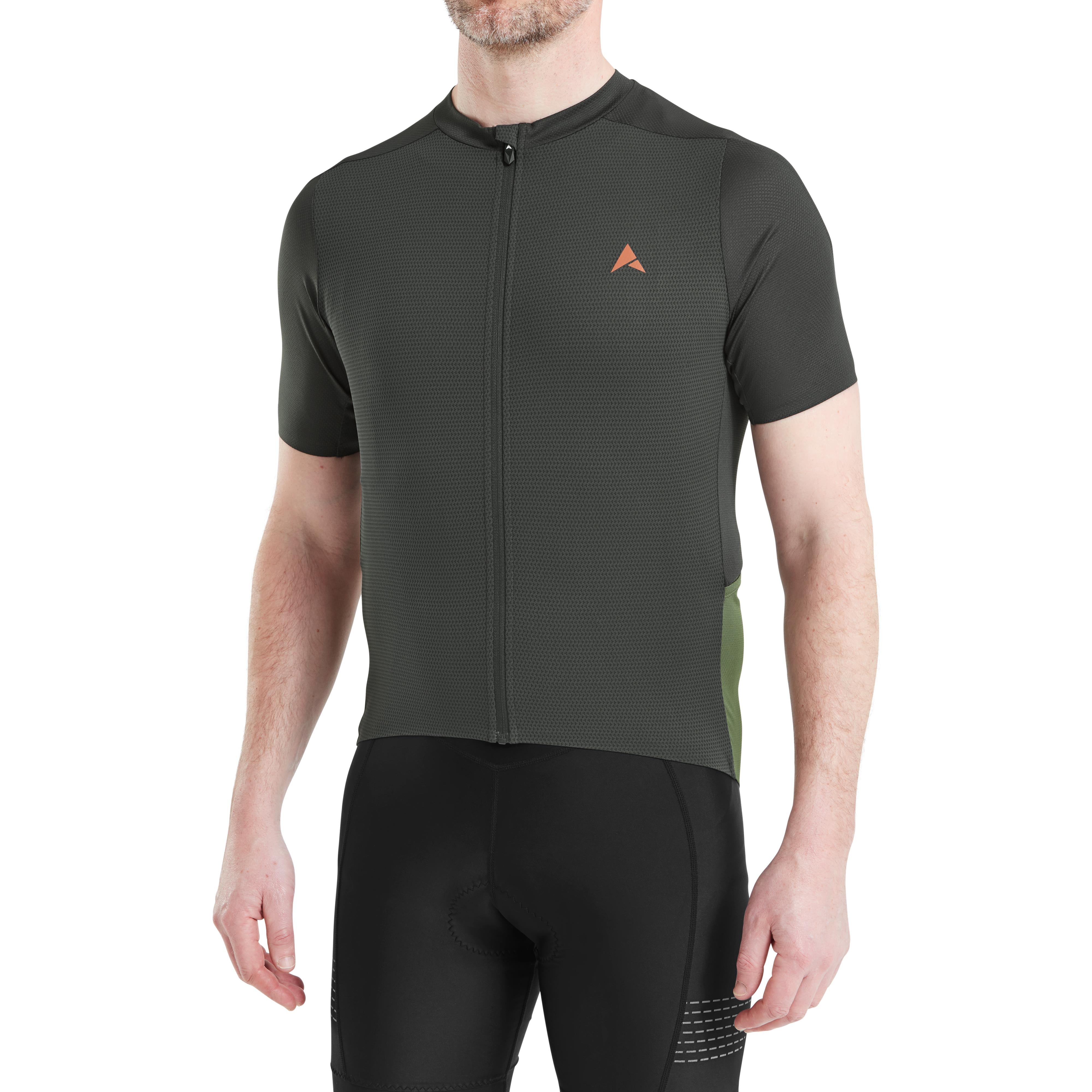 Altura Endurance Men's Short Sleeve Cycling Jersey Ss24 2025 Carbon/Olive 2XL