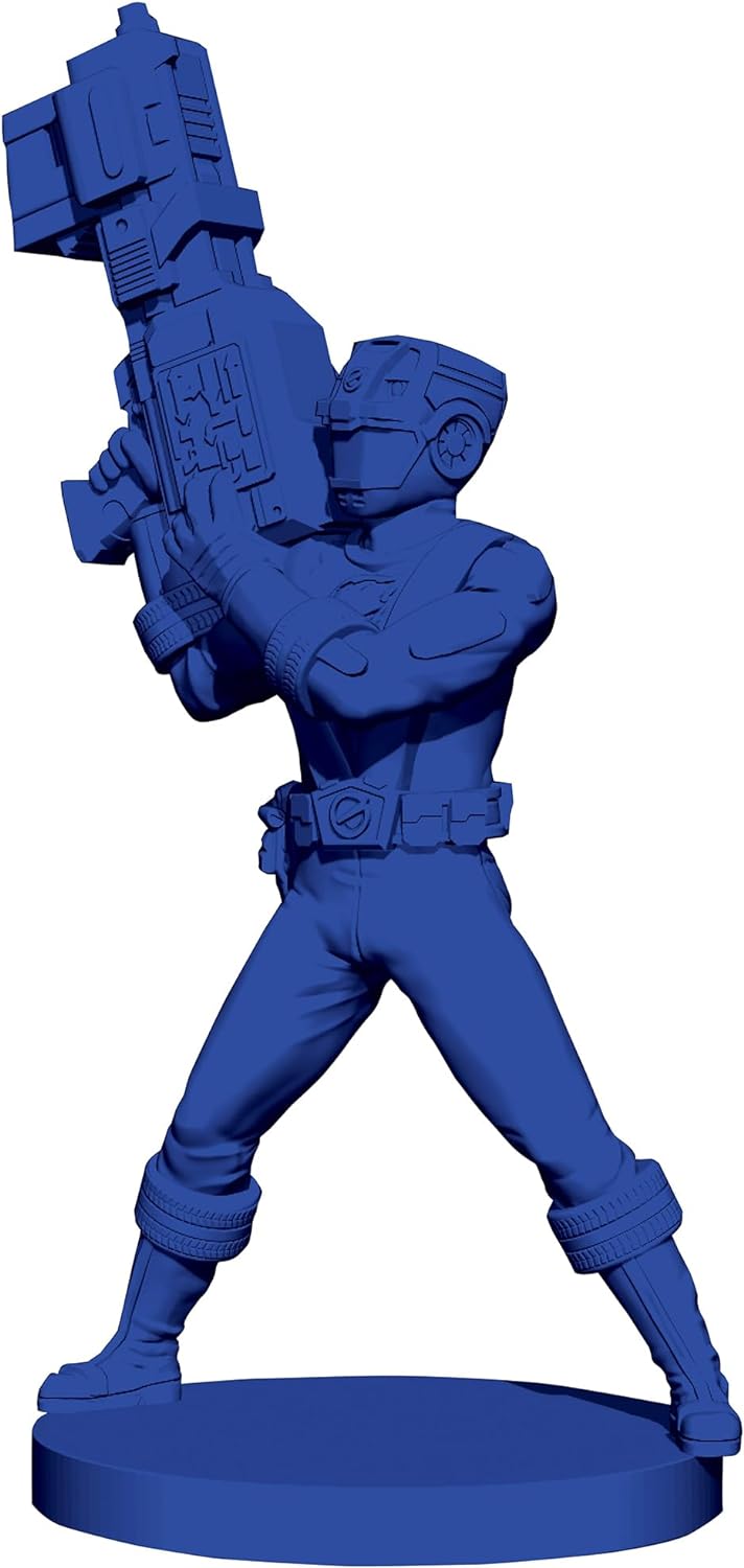 Renegade Game Studios: Power Rangers: Heroes of The Grid: RPM Ranger Pack - Expansion, 5 Rangers, New Cards & Content, Deck-Building Roleplaying Game