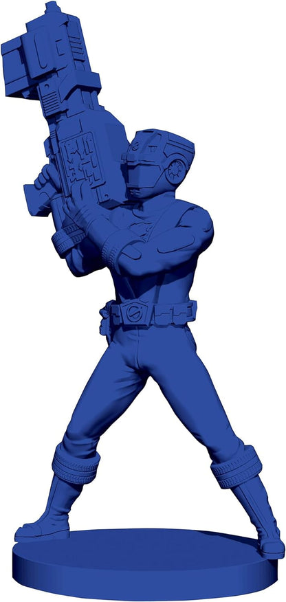 Renegade Game Studios: Power Rangers: Heroes of The Grid: RPM Ranger Pack - Expansion, 5 Rangers, New Cards & Content, Deck-Building Roleplaying Game