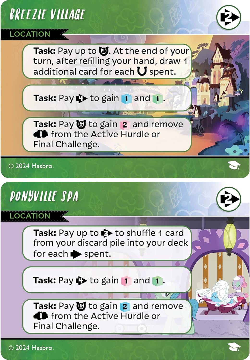 Renegade Game Studios: My Little Pony Deck-Building Game - Scholarly Shenanigans Expansion - More Locations & Challenges, Ages 14+, 1-4 Players