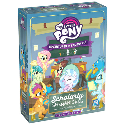 Renegade Game Studios: My Little Pony Deck-Building Game - Scholarly Shenanigans Expansion - More Locations & Challenges, Ages 14+, 1-4 Players