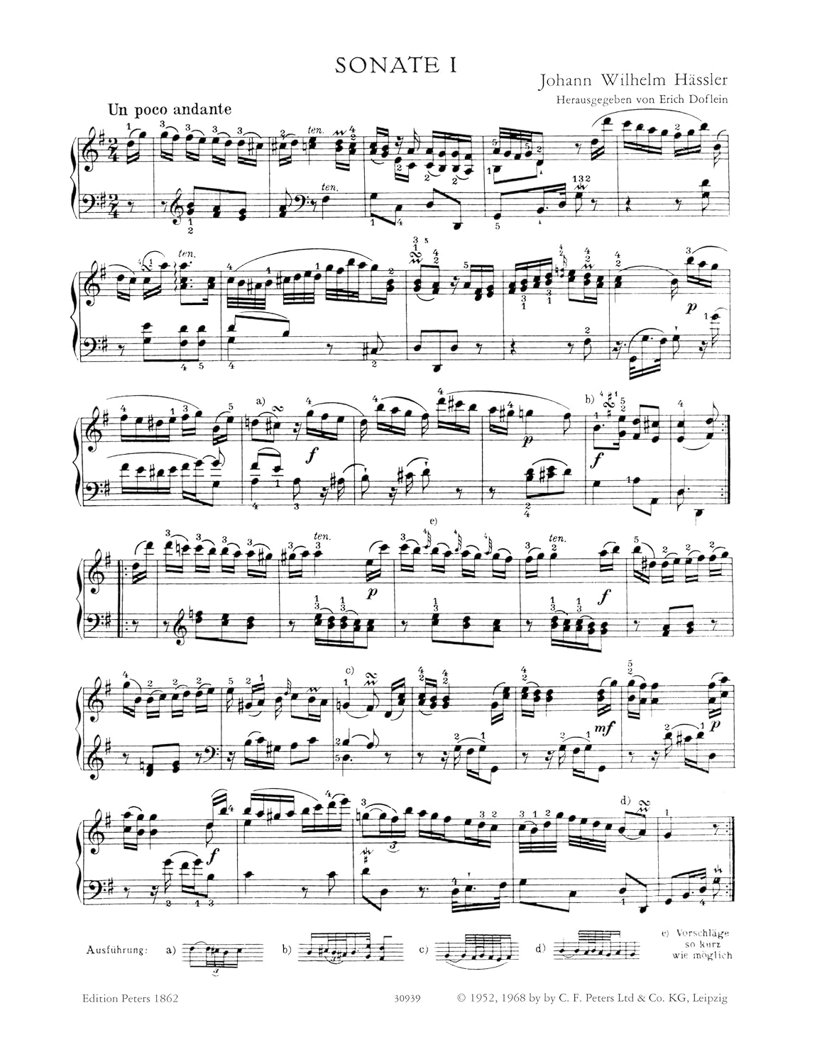 6 Easy Sonatas Doflein