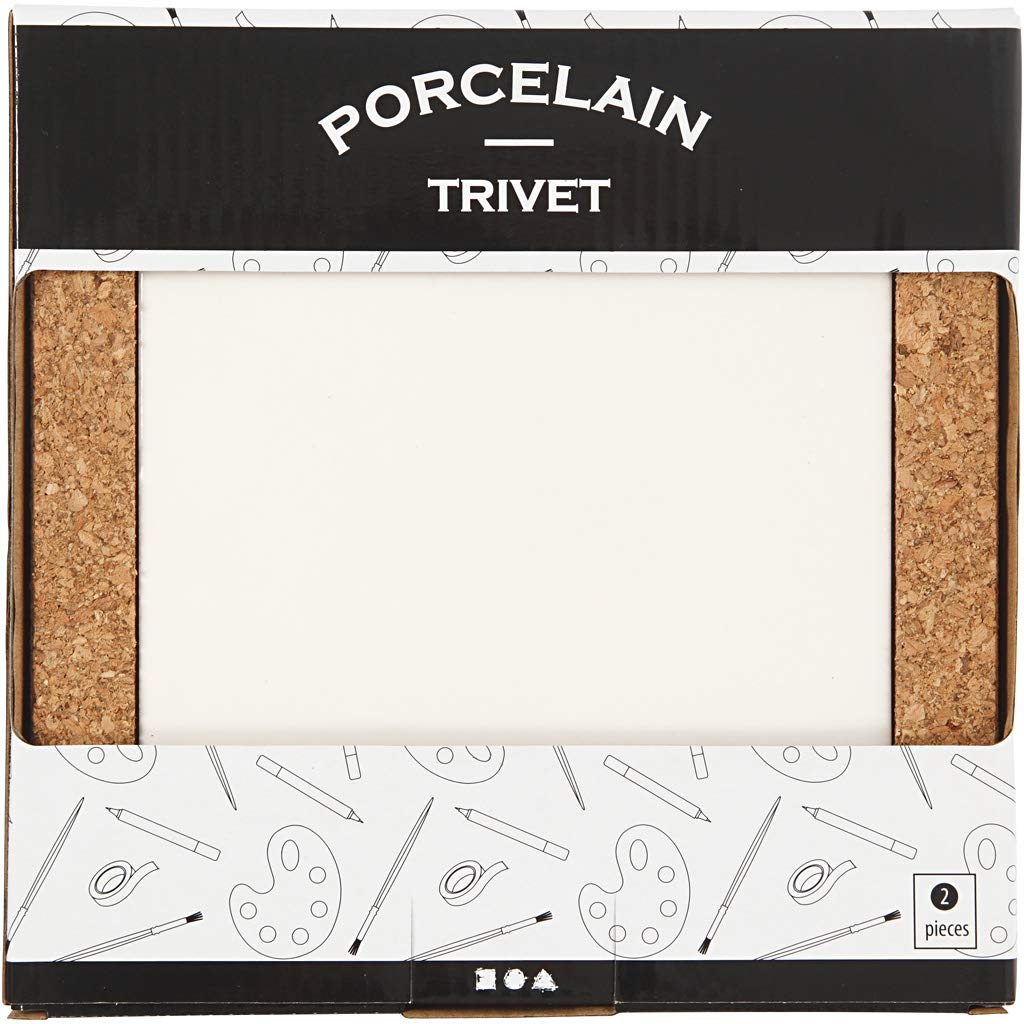 Trivet with cork frame