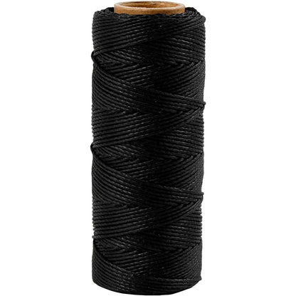 Creative 503483 Bamboo Cord, Black, 65 m Length, 1 mm Thickness
