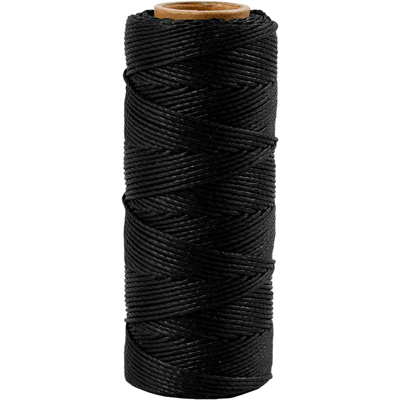 Creative 503483 Bamboo Cord, Black, 65 m Length, 1 mm Thickness
