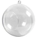 Creative 52139 Kugeln mit Öffnung, transparent, 8 cm Durchmesser, 5 Stück