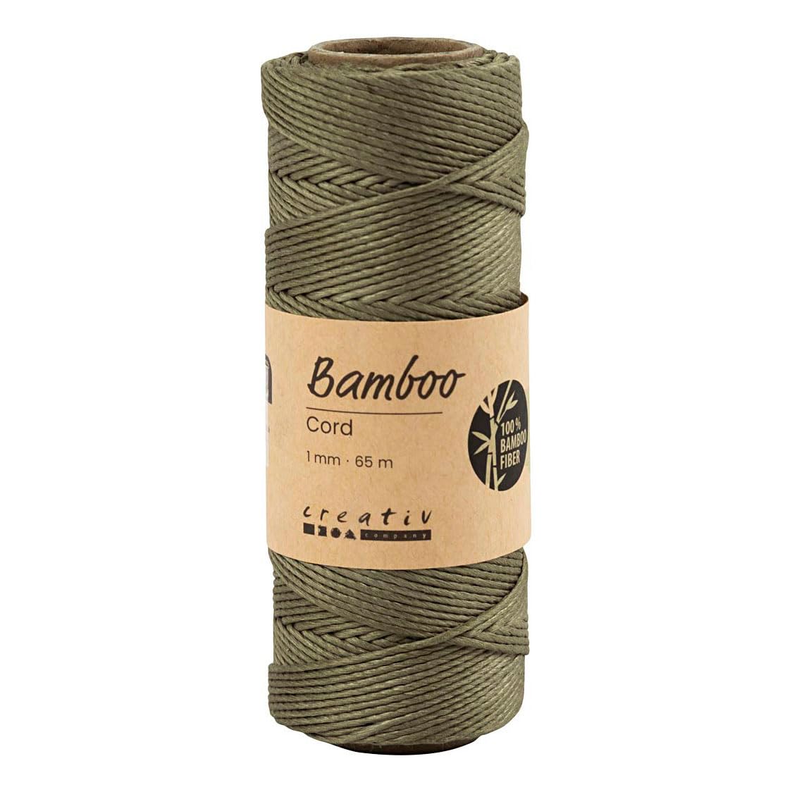 Bamboo Twine Spool - Choice of Colours - 1 mm - 65 m