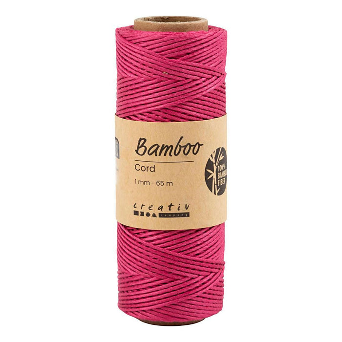 Bamboo Twine Spool - Choice of Colours - 1 mm - 65 m