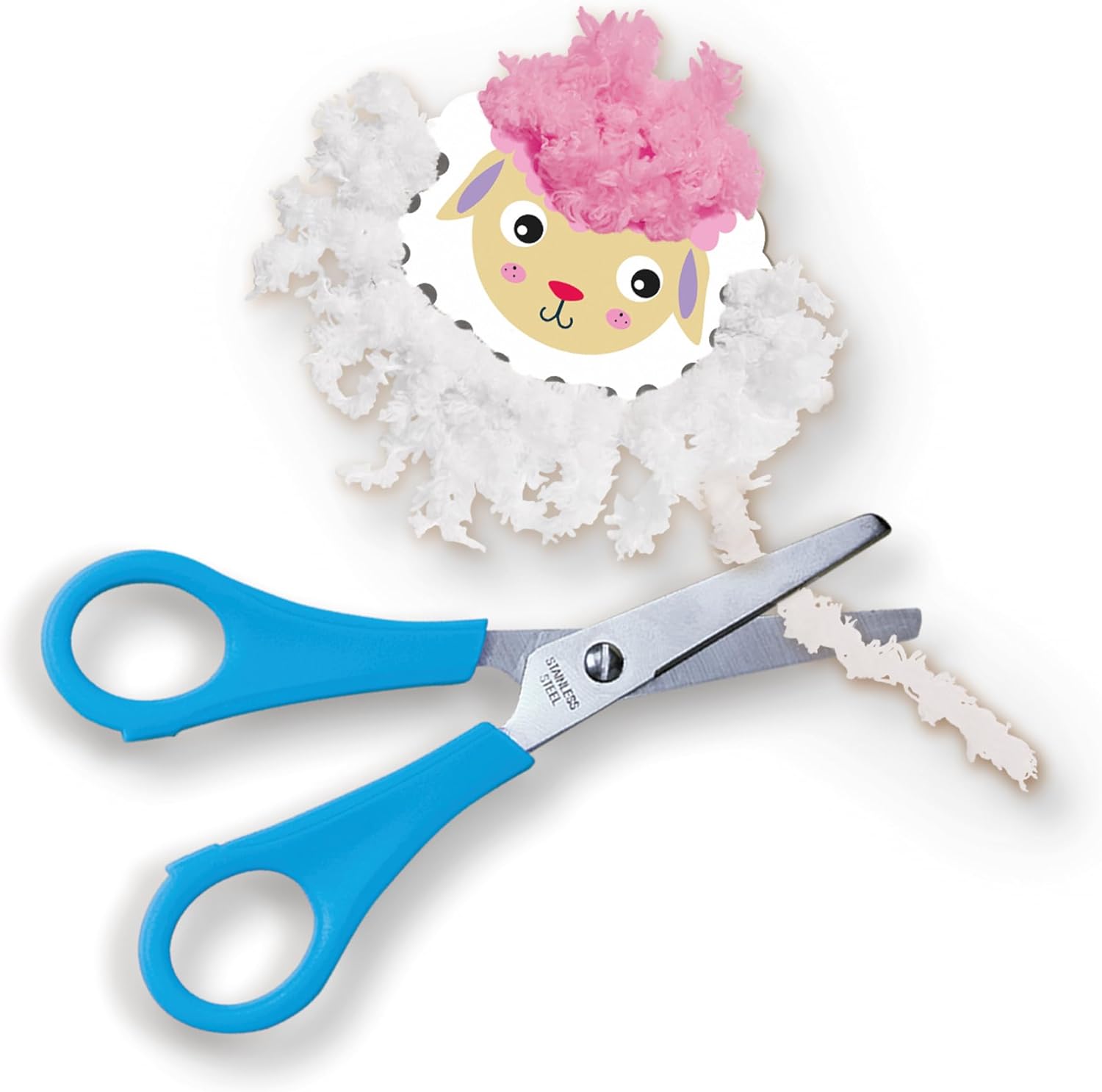 SES Creative Fluffy Loops - Soft Yarn Animals
