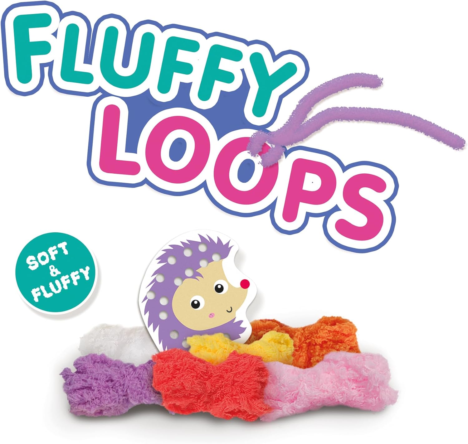 SES Creative Fluffy Loops - Soft Yarn Animals