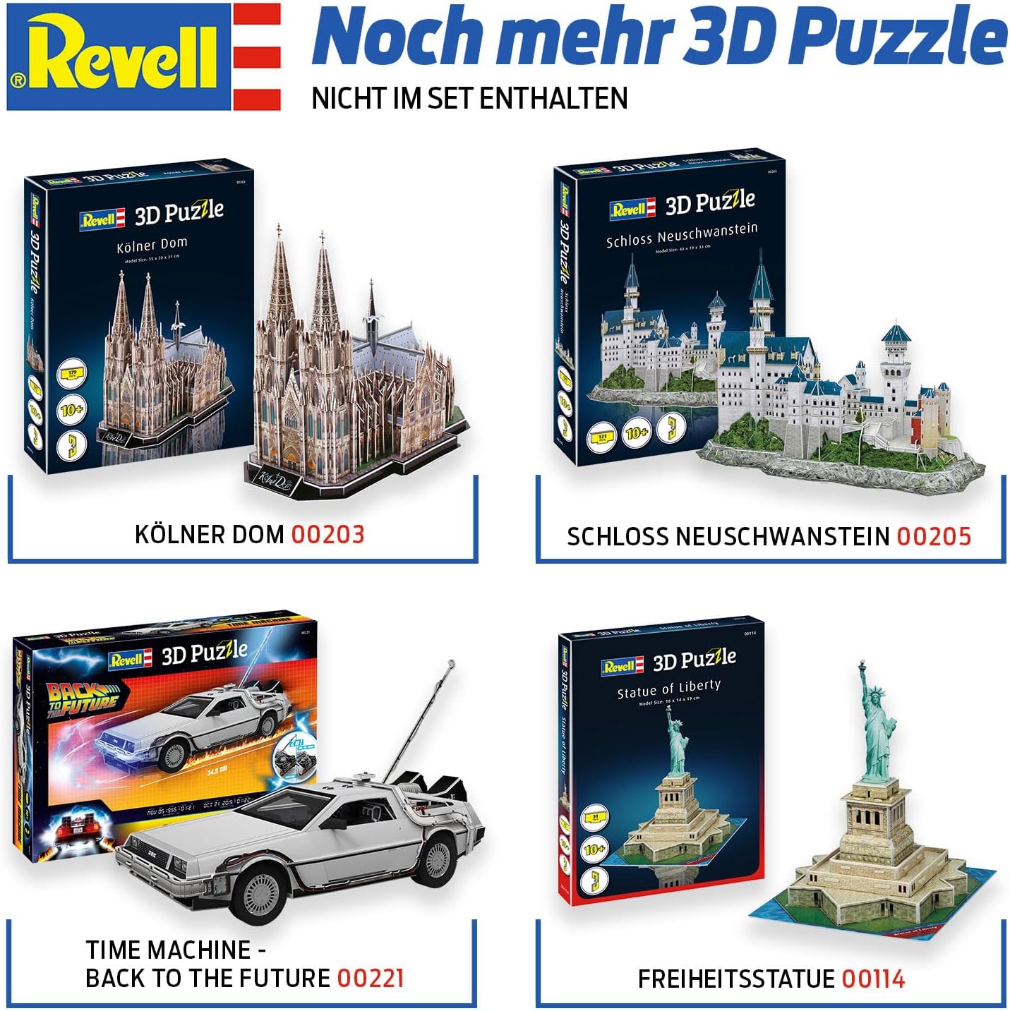 Revell 3D Puzzle 00154 RMS Titanic - LED Edition 266 Pieces, Highly Detailed, Stunning Light Effects, Over 87cm in length, Fun & Easy To Build
