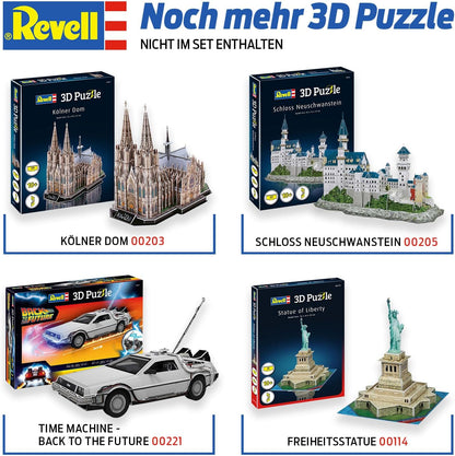 Revell 3D Puzzle 00154 RMS Titanic - LED Edition 266 Pieces, Highly Detailed, Stunning Light Effects, Over 87cm in length, Fun & Easy To Build