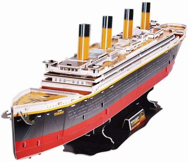 Revell- RMS Titanic, Longitud 80,0cm 3D Puzzle, Multicolor (00170