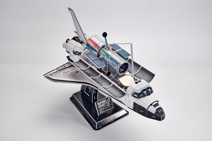 German Level 00251 3D Puzzle Space Shuttle Discovery Paper Craft
