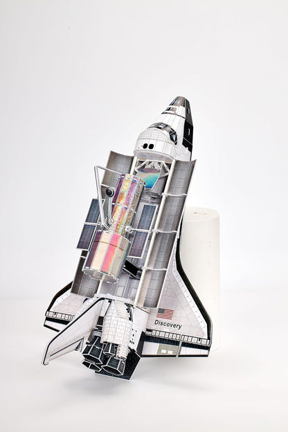 German Level 00251 3D Puzzle Space Shuttle Discovery Paper Craft