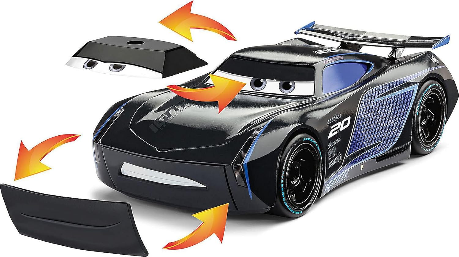 Jackson Storm Disney-Cars (Light & Sound