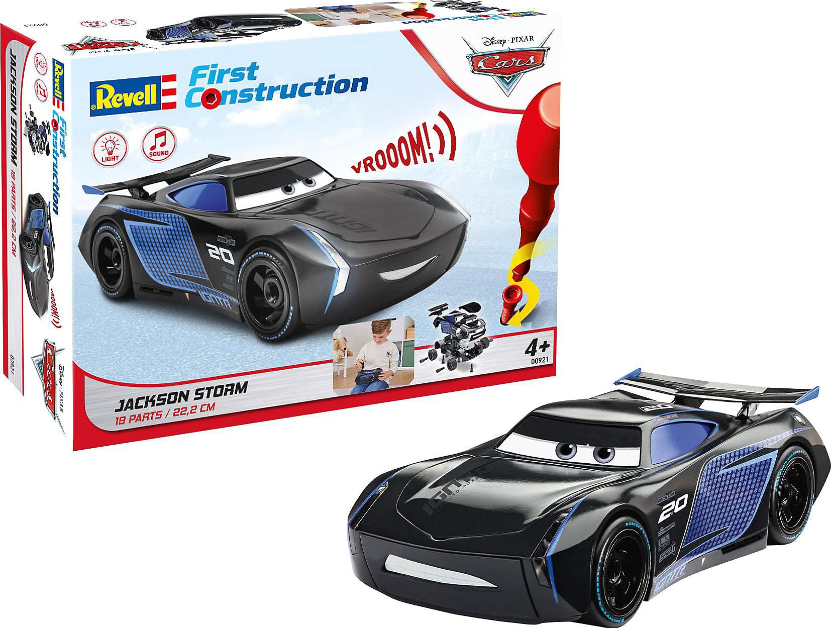 Jackson Storm Disney-Cars (Light & Sound