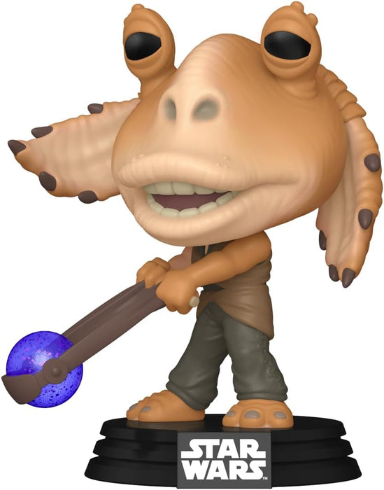 Funko POP! Star Wars: Episode 1 The Phantom Menace Anniversary - Jar Jar Binks With Booma Balls - Collectable Vinyl Figure - Gift Idea - Official Merchandise - Toys for Kids & Adults - Movies Fans