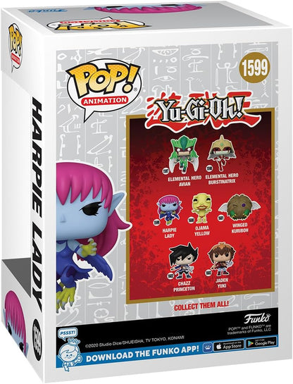 Funko POP! Animation: Yu-Gi-Oh! - Harpie Lady - 1/6 Odds for Rare Chase Variant - Collectable Vinyl Figure - Gift Idea - Official Merchandise - Toys for Kids & Adults - Anime Fans