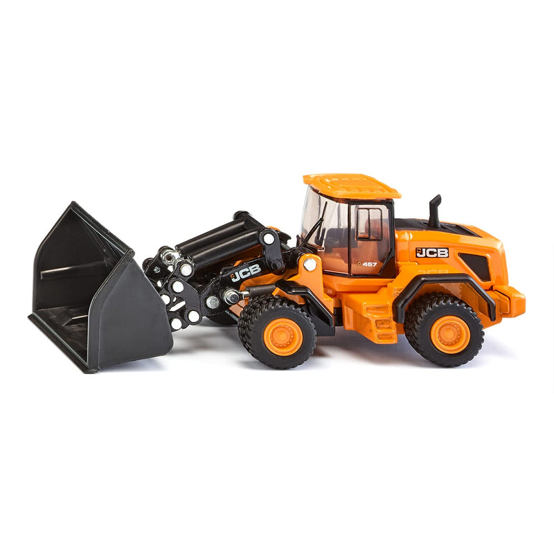 siku 1789, JCB 457 WLS Wheel Loader, Toy Model, 1:87, Metal,Plastic, Yellow,Black, Articulated joint, Movable bucket