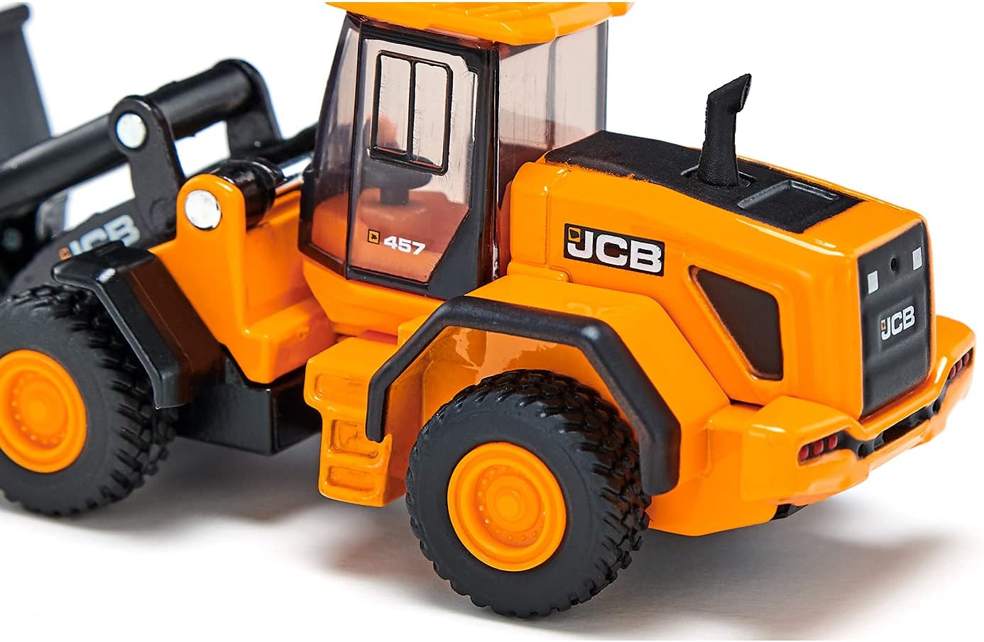 siku 1789, JCB 457 WLS Wheel Loader, Toy Model, 1:87, Metal,Plastic, Yellow,Black, Articulated joint, Movable bucket