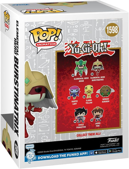 Funko POP! Animation: Yu-Gi-Oh! - EH Elemental Hero Burstinatrix - Collectable Vinyl Figure - Gift Idea - Official Merchandise - Toys for Kids & Adults - Anime Fans - Model Figure for Collectors