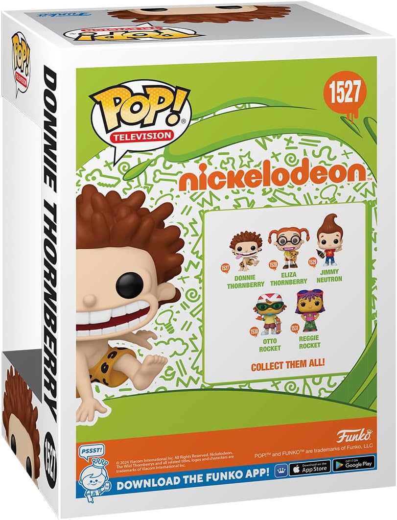 Funko POP! TV: Nick Rewind - Donnie Thornberry - Nickelodeon Slime - Collectable Vinyl Figure - Gift Idea - Official Merchandise - Toys for Kids & Adults - Ad Icons Fans - Model Figure for Collectors
