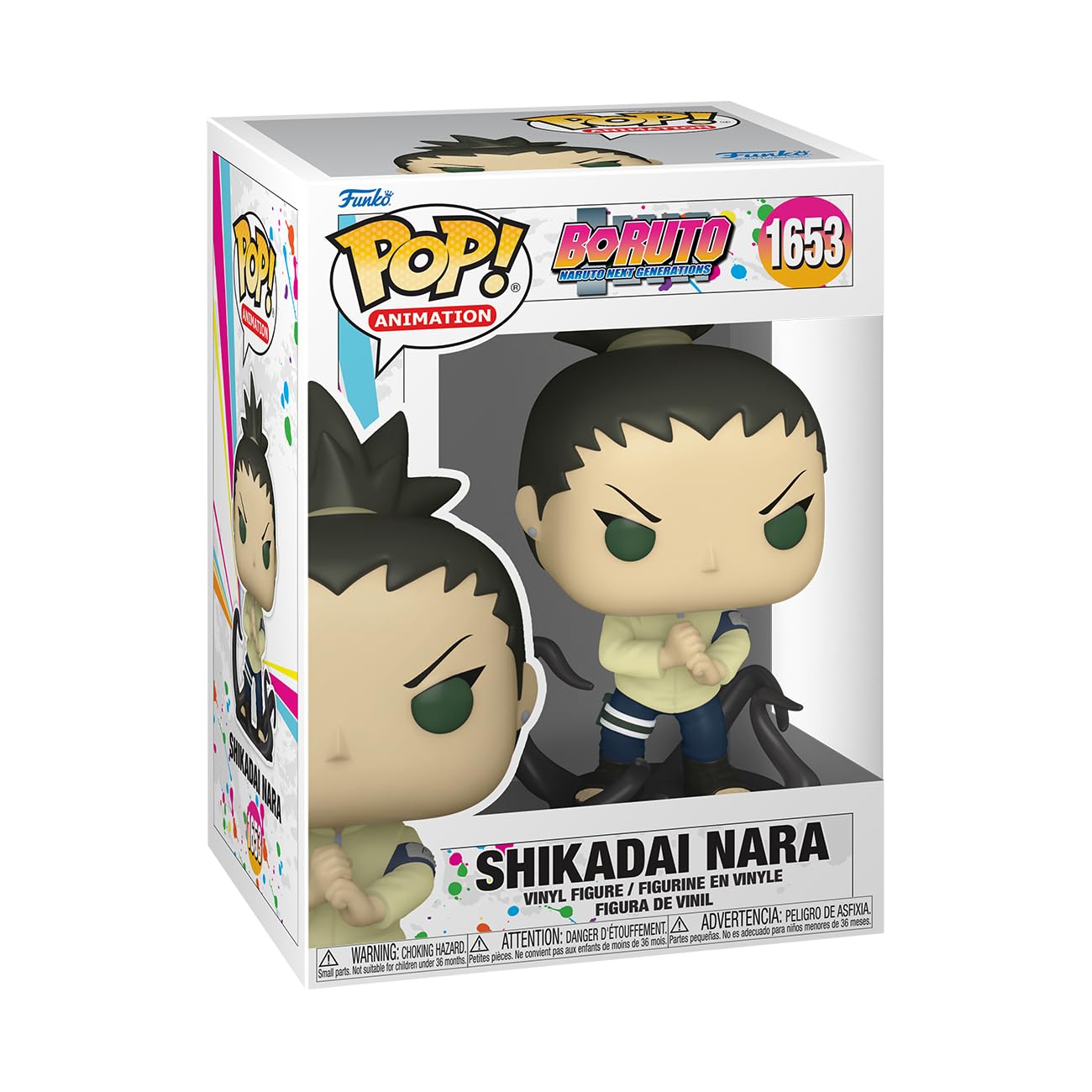 Funko POP! Animation: Boruto - Shikadai Nara - Boruto: Naruto Next Generations - Collectable Vinyl Figure - Gift Idea - Official Merchandise - Toys for Kids & Adults - Anime Fans