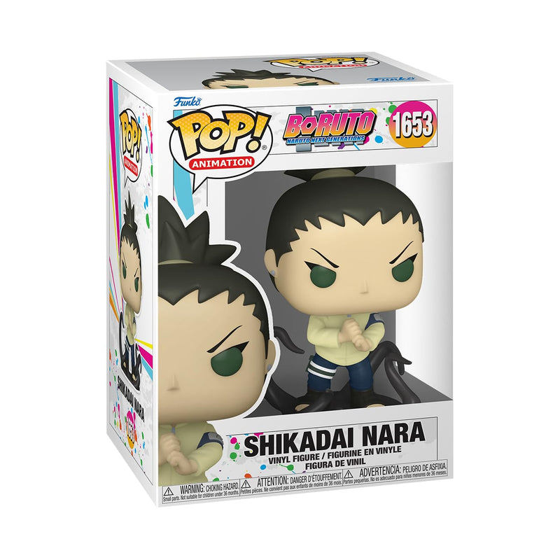 Funko POP! Animation: Boruto - Shikadai Nara - Boruto: Naruto Next Generations - Collectable Vinyl Figure - Gift Idea - Official Merchandise - Toys for Kids & Adults - Anime Fans