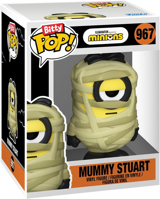 Funko Bitty Pop!: Minions Mini Collectible Toys 4-Pack - Tourist Dave, Tourist Jerry, Kyle, & Mystery Chase Figure (Styles May Vary